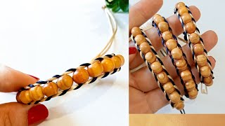 IDEIA DE PULSEIRA UNISSEX FÁCIL E LUCRATIVA COM POUCOS MATERIAIS #diy #handmade #macrame #artesanato