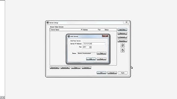 Adding a Server to the Sentry VMS Client