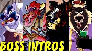 Sly Cooper 1,2, 3 and 4 - All Boss Intro Cutscenes (PS2, PS3)