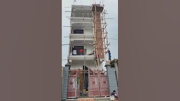 🏘🏝4 floor farunt design 🪷#housedesign #home #build