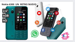 NOKIA 6300 UN RETRO NUEVO [ REVIEW 2024] suscribete