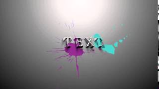Splatter Video Intro Template