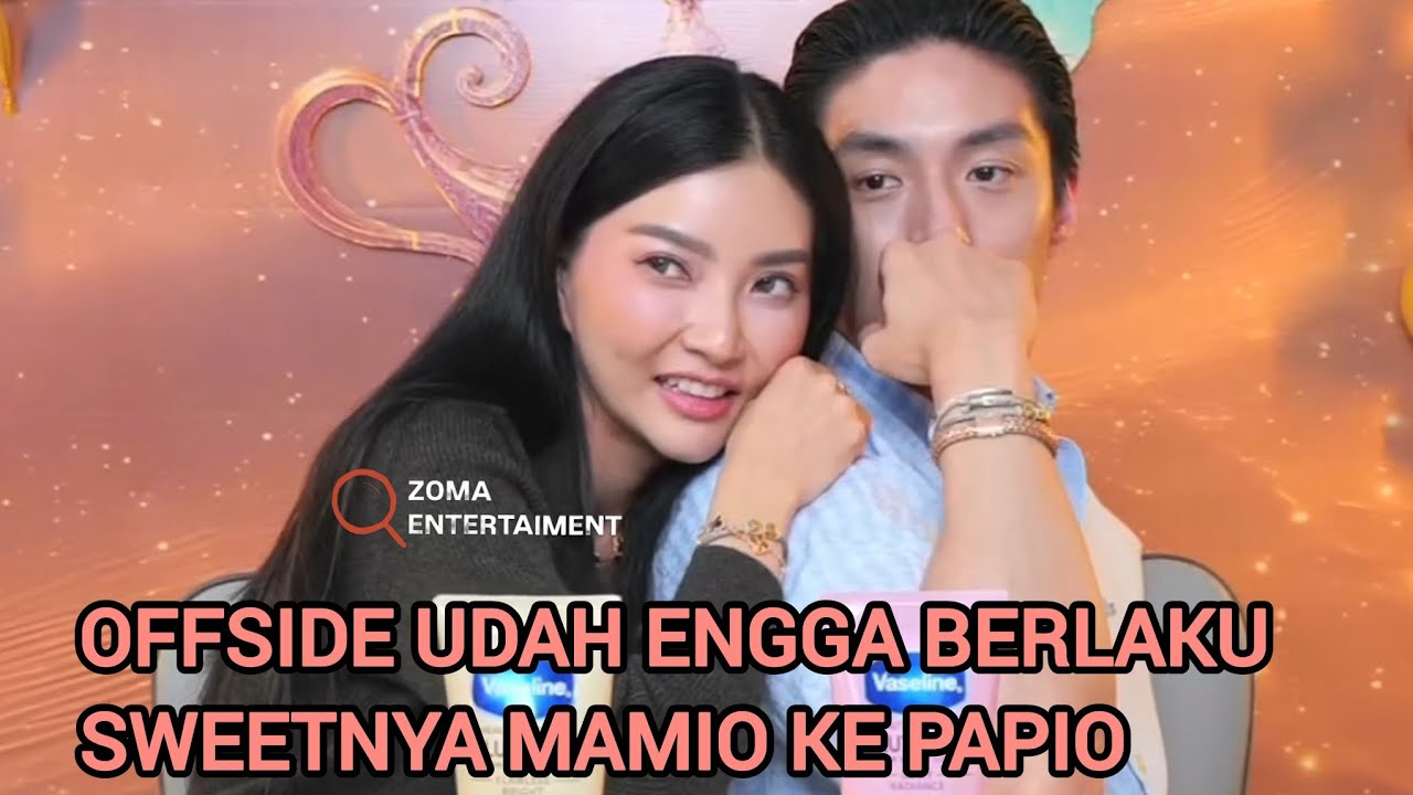 OFFSIDE ENGGA BERLAKU SEKARANG , SWEETNYA MAMIO KE PAPIO #video #love #happy