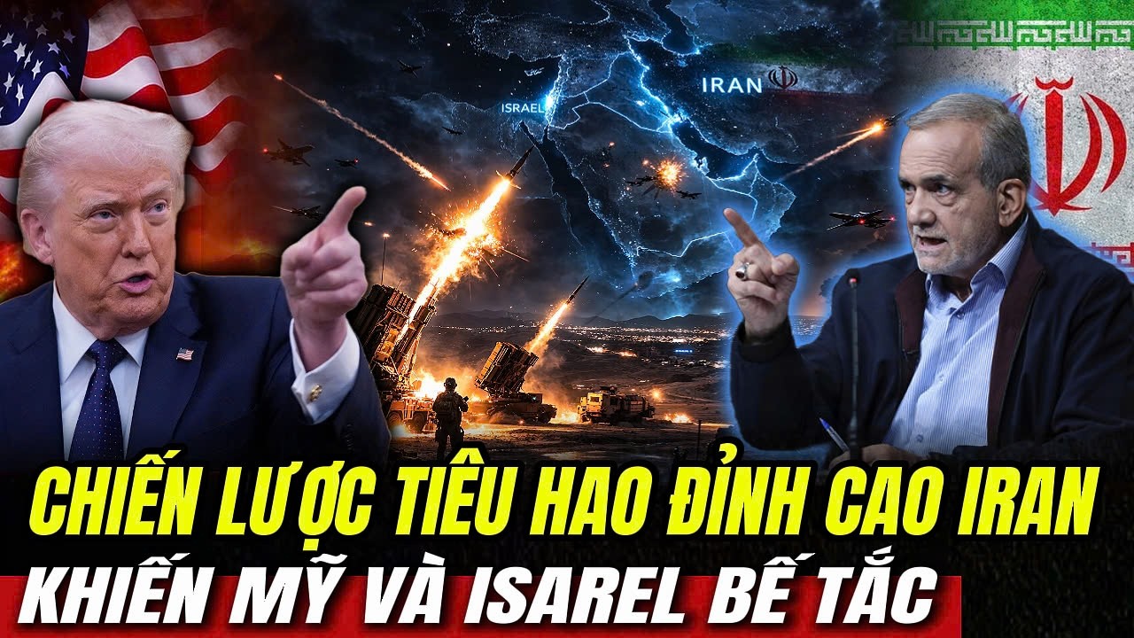 Chiến Lược Tiêu Hao Đỉnh Cao Của Iran: Khiến Mỹ Và Isarel Bế Tắc | Hiểu Rõ Hơn