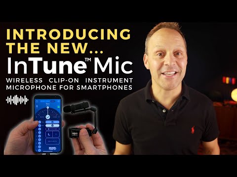 InTune Mic: Wireless Clip-on Instrument Microphone for Smartphones 