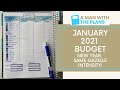 January 2021 Budget | New Year, Same Gazelle Intensity #BabyStep3