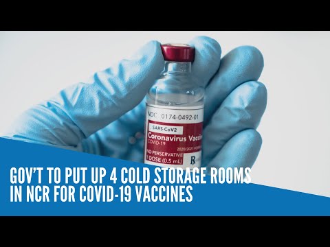 Gov’t to put up 4 cold storage rooms in NCR for COVID-19 vaccines