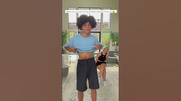 Thumbnail of My son’s version of a belly dance 😭😆 #shorts #funny #family #comedy #relatable #talent