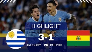 Uruguay Vs Bolivia 3-0 Full Match Highlights & All Goals 2023 |  uruguay en vivo #uruguay