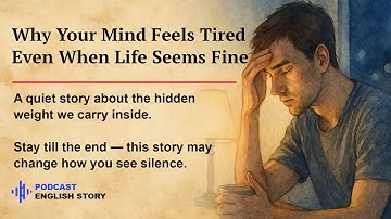 Why Your Mind Feels Tired Even When Life Seems Fine | English Motivation Story for Inner Peace