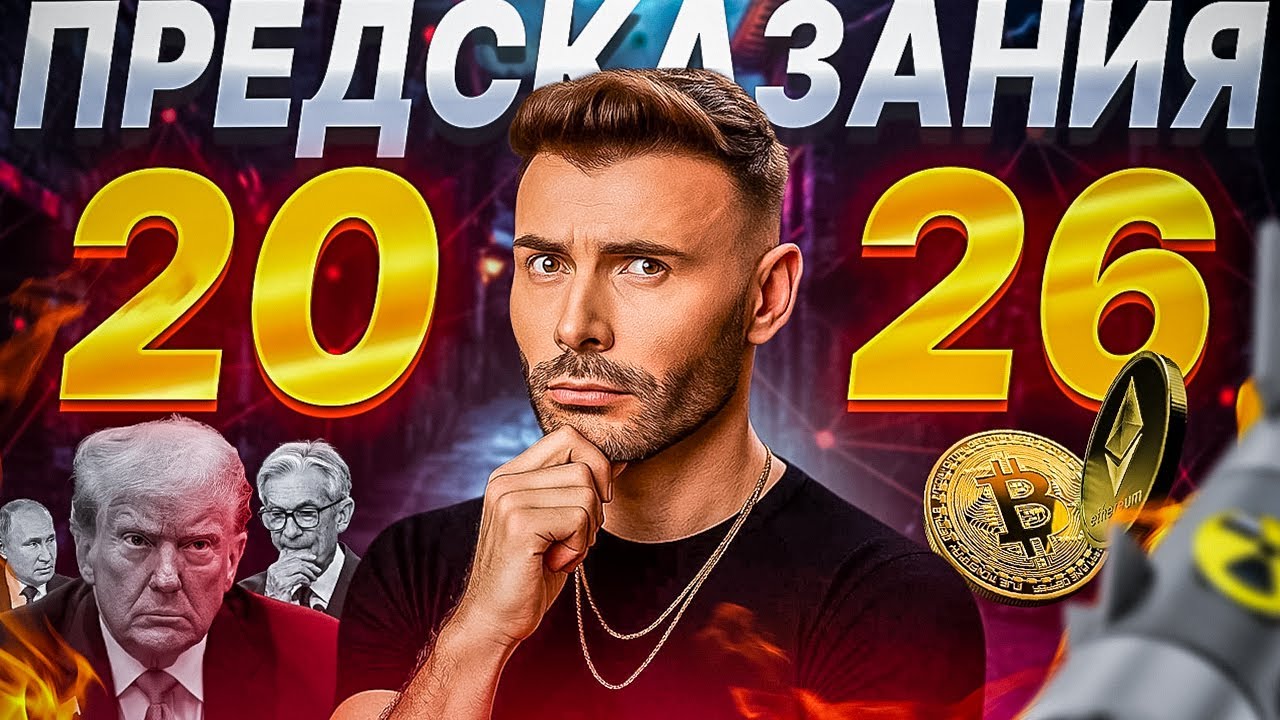 Предсказания 2026. Повестка года, крипта, ИИ, финансы