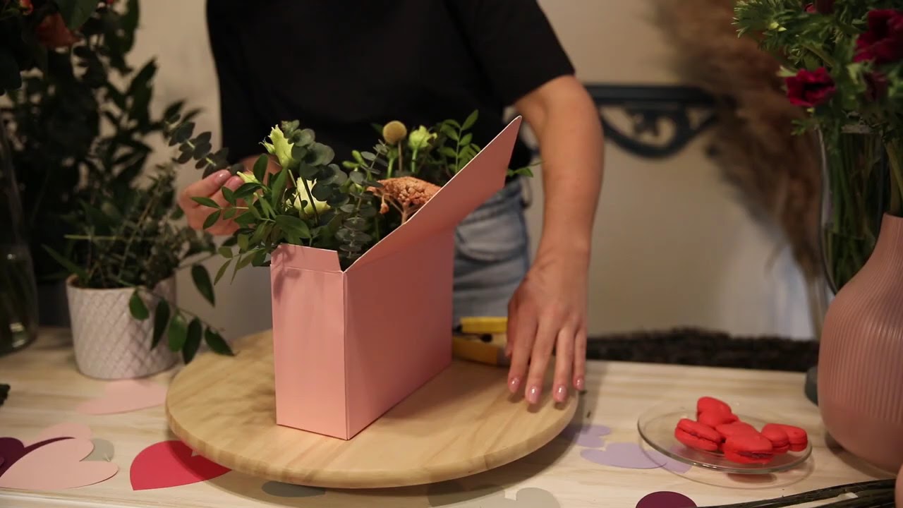 For valentines gifts, think outside the bouquet Floral gift on Valentine's Day - YouTube