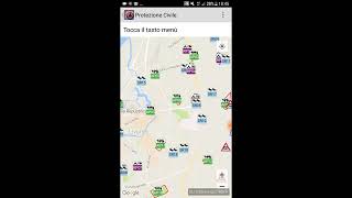 Protezione Civile App Livorno su Samsung S7 DELUSIONE screenshot 2