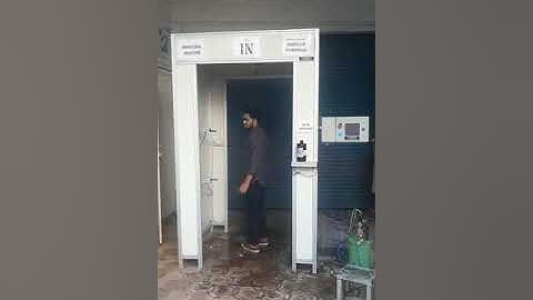 Fully auto sanitize machine / disnifecation chamber machine