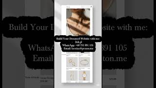 Professional Website Wordpress Wix Woocommerce Shopify Etsy Prestashop Shop Store Install Build 2025