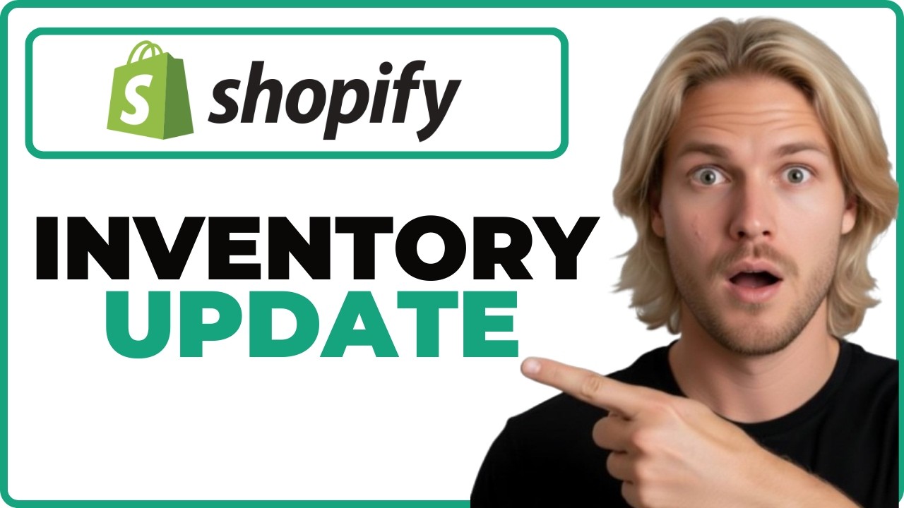 How To Update Inventory In Shopify App (Full Guide) - YouTube
