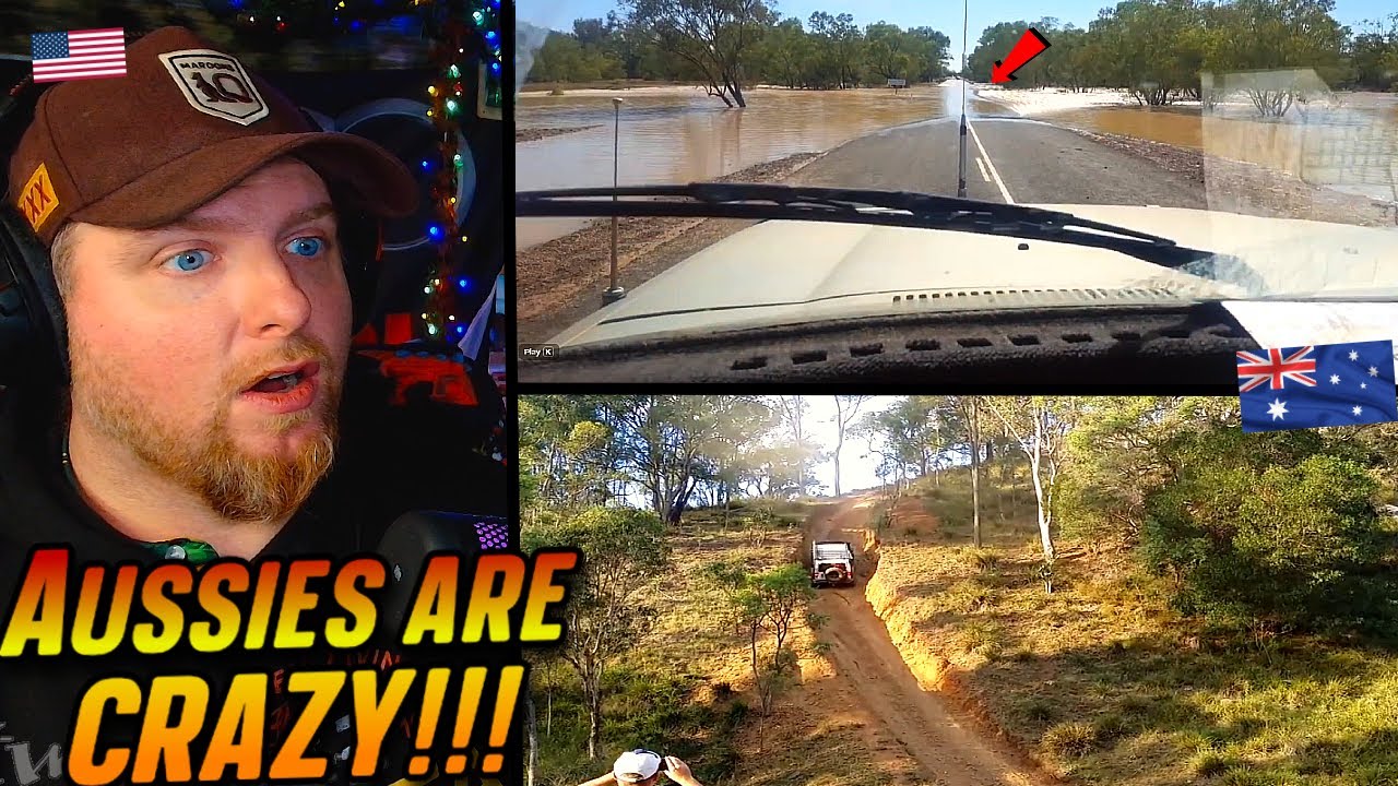American Reacts to Viral Australian Driving Videos.. 🎉🤯🚨