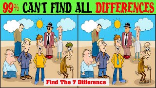 Spot The Difference : Can You Find Them All?  [ Find The Difference #7 ]