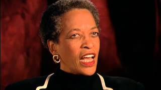 Dr  Johnnetta Cole talking about Spelman not having a Black female president until 107 years had pas