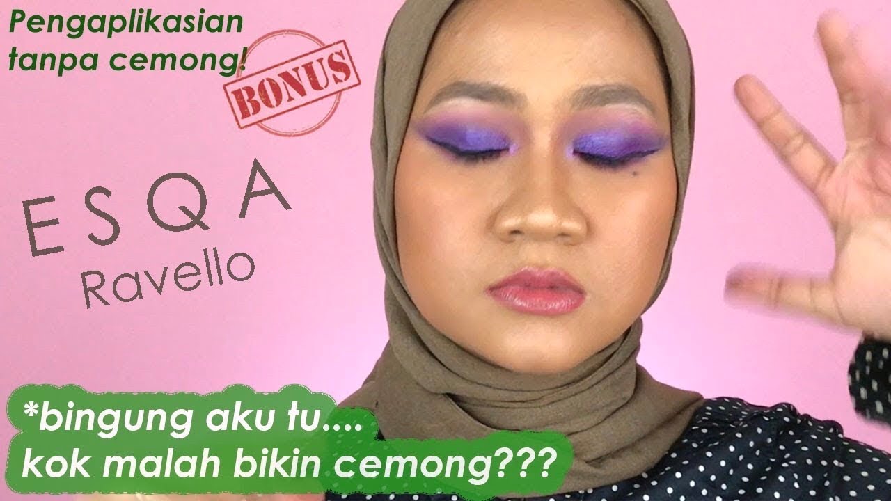 ESQA Radiant Cushion Blush - Swatch di Sawo Matang + Uji Ketahanan!