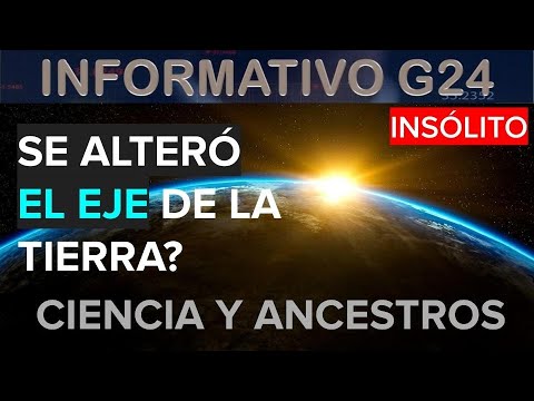 CONFIRMADO- SE ALTERÒ EL EJE DE LA TIERRA- GEOMAGNETISMO-  SE CUMPLIO LA INVERSION DE POLOS?