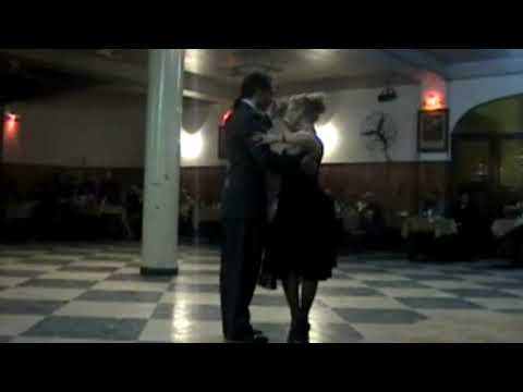 Gustavo Rosas. Tango con Guillermina Quiroga en Glorias Argentinas.Julio 2005.Bs.As.Arg.