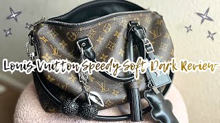 LV || SPEEDY SOFT 30 DARK REVIEW🖤 COACH BLEECKER UPDATE💕 screenshot 5