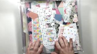 Craft Room Organization | Paper Scraps Organization ***Jessica Grace***