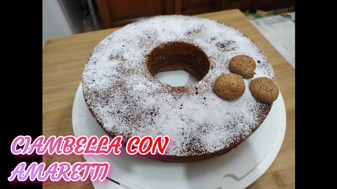 CIAMBELLA  AGLI AMARETTI