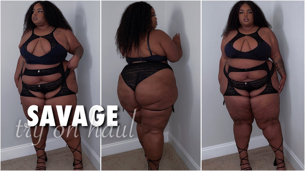 Lingerie Try-On Haul | 3X 46D | Savage X Fenty | Getting FINER By The Day