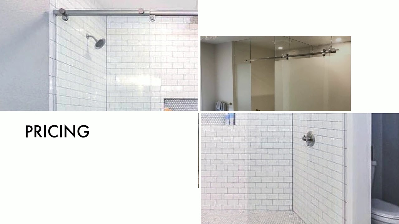 FREE ESTIMATES shower Glasstempered glass panels, Florida, USA YouTube