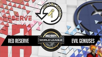 The CWL Recap: CWL Vegas Open Evil Geniuses vs Red Reserve / Day 1 Pool Play