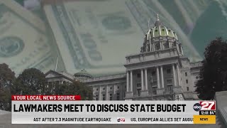 Lawmakers meet to discuss state budget