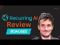 Recurring ai review monthly recurring payments with artificial intelligence made easy