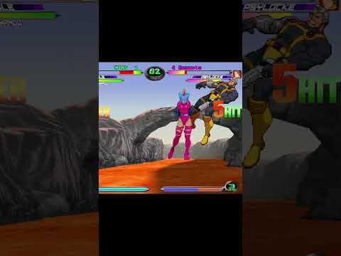 MvC2: Romneto - Psylocke cr HK to Wakeup Overhead 3F to KG xx Shockwave Combo .:9.6.24:.