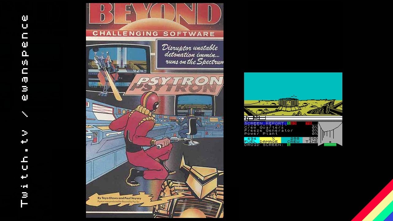 ZX Spectrum - Psyton - Livestream Review - YouTube