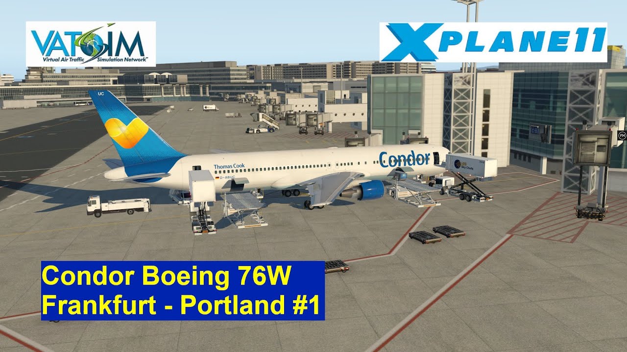Frankfurt Portland Part 1 (Condor Boeing 767300ER) YouTube