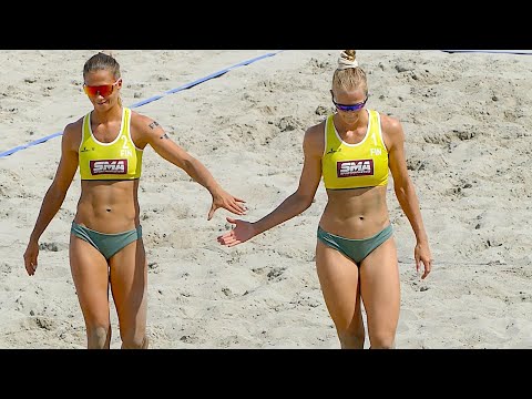 Women's Beach Volleyball Joyful Play