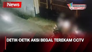 Detik-Detik Aksi Begal Terekam CCTV di Bekasi, Jawa Barat - iNews Pagi 18/05