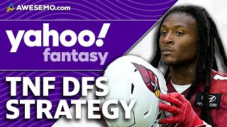 Yahoo Thursday Night Football Strategy Week 8 NFL DFS Strategy Show | Packers at Cardinals