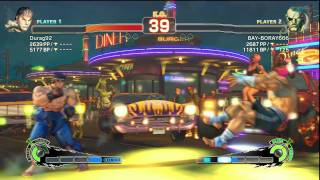 Super Street Fighter 4 (SSF4) Durag92 Vs BAY-BORAY666 Ranked Matches