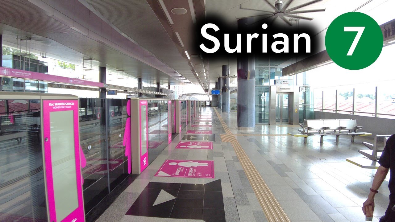 Surian MRT Station Exterior & Interior | Kajang Line
