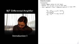 BJT Diff Amp  Introduction I  zMePW1i8yk