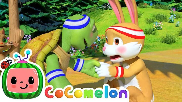 The Tortoise and the Hare! | CoComelon Furry Friends | Animals for Kids