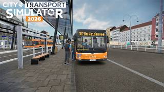 03 - City Transport Simulator 2026 - Route 102 Bus in Midday Rush Hour | Steering Wheel Gameplay