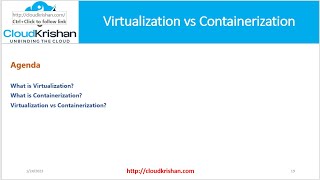 Virtualization vs Containerization