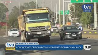 Conductores alegan desconocimiento de restricción vehicular en puentes sobre el Río Biobío