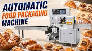 Churros Packaging Machine Kachori Pillow Packing Machine Mooncake Biscuit Packaging Machine