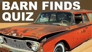 Can You Pass The Ultimate BARN FINDS quiz?