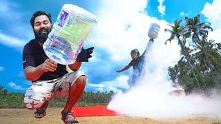 Liquid Nitrogen Rocket Experiment | ഇങ്ങനെ ഒരു റോക്കറ്റ് നിങ്ങൾ കണ്ടിട്ടുണ്ടാവില്ല | M4 Tech |